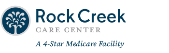 Rock Creek Cove Care Center four star logo